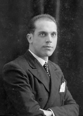 El president de la Diputació de Girona MartiriàLlosas, 1935