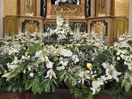 Temps de Flors 2017. Muntatges i instal·lacions florals a la capella del Pilar de l'Església del Carme