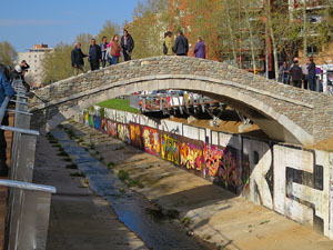 El pont del Dimoni de Santa Eugènia de Ter. Visita de final d'obra