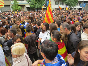 Manifestació per la sentència del Procés el dia de vaga general