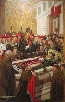 Canonització de Sant Esteve i Sant Vicenç. Pere Gascó. Primera meitat segle XVI