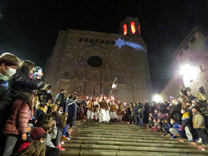Nadal 2021 a Girona. Arribada del mag Naj-Mandin