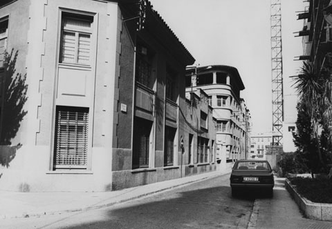 Edificis de la fàbrica Grober al carrer de  la Sèquia. 1982