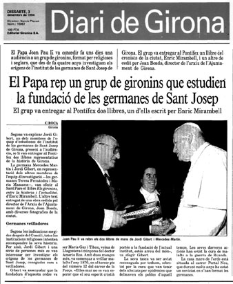 Article publicat al 'Diari de Girona' el 3/12/1994