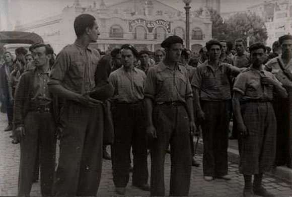 El 17 de juny de 1938, els soldats de la 43a Divisió que havien lluitat a Bielsa arribaven a Girona i eren rebuts pels ciutadans