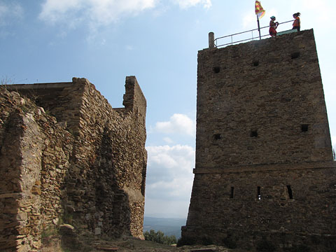 Restes de l'ermita i la torre del telègraf