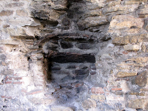 Fornícula a l'interior de l'ermita