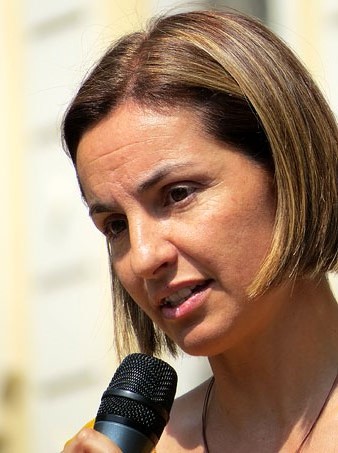 Anna Caula, número dos de la llista de la candidatura per Girona