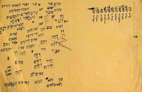 Exercicis d'hebreu de Walter Benjamin, 1924