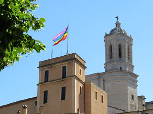 Commemoració del Dia internacional de lAlliberament LGTBI 2017 a Girona
