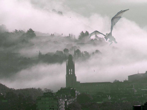 Girona amb drac