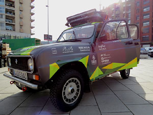Presentació del vehicle que participa a l'Uniraid amb Manel Alcalà i Xavier Guitart