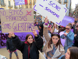 Dia de la Dona 2019 a Girona. Les manifestacions i concentracions