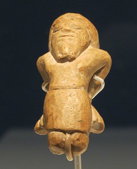 Figura d'un presoner asiàtic. Pedra calcària. Regne Nou, Ca. 1550-1069 aC