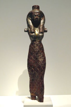 Estatueta d'una reina. Bronze. Dinastia XXV, Ca. 716-656 aC