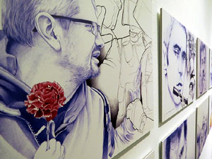 Exposició 'La mirada crítica', a l'Escola Municipal d'Art La Mercè