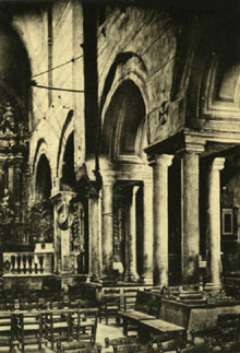 Santa Maria d'Amer. Església del monestir. 1897