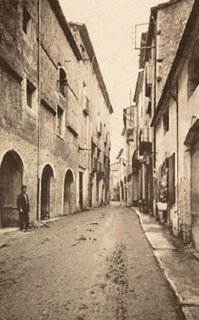 El carrer Major de Besalú. 1910-1920
