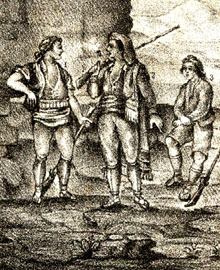 Vestuari utilizat el 1836 pels soldats de Cabrera, durant la Primera Guerra Carlina