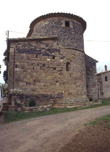 Absis i afegit a l'església de Sant Martí de Cassà de Pelràs. 1995