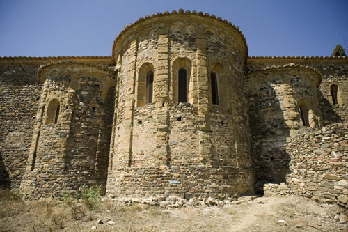 Absis del monestir de Sant Miquel de Cruïlles