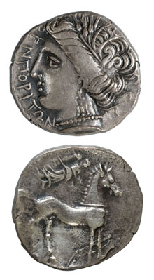 Dracma. Inicis del segle III aC