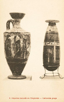 Objectes trobats a Empúries. 1900-1931