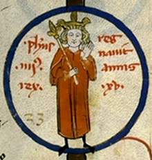 El rei de França Felip III l'Ardit (1245-1285)