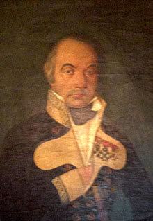 Joan Pau Clarós i Presas (1749-1827), comandant del Segon terç de Miquelets, creat a Figueres el 15 de maig de 1808