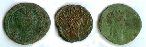 Monedes de Juli Cèsar i Tiberi localitzades a Llívia