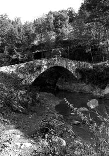Pont romànic de Molló. 1988