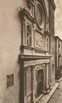 Façana de l'església de la Mare de Déu del Tura. 1925-1935