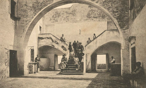 Pati de l'ermita de Sant Sebastià. 1910-1925