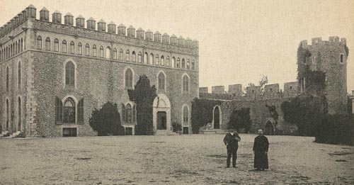 Façana principal del convent del Carme. 1900-1925