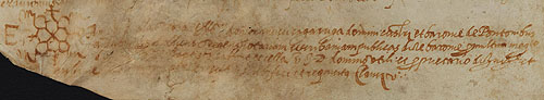 Confirmació d'Anna de Sagarriga i de Rafart, vídua de Lluís de Sagarriga, senyor del castell de Pontós. 10 de setembre de 1590