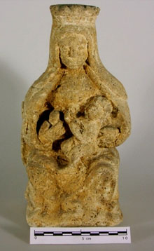 Mare de Déu procedent del mas de Can Guardiola de Miànigues. Ca. segle XIV