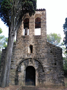 Ermita de Sant Quirze i Santa Julita. Merlant
