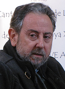 Josep Puig i Pla, autor del llibre presentat, durant l'acte