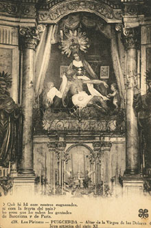 Altar de la Mare de Déu dels Dolors. 1900-1930