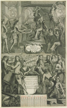 La prise de Roses par l’Armée du Roy, commandée par M.[r] le Maréchal Duc de Noailles, le 9e. Juin 1693. 1694