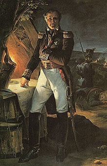 El mariscal francès Laurent Gouvion Saint-Cyr. 1821