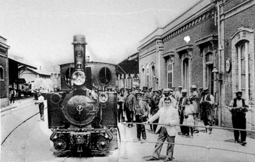 Ferrocarril de Sant Feliu de Guíxols a Girona. 1906