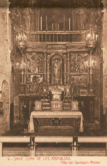 Altar del Santíssim Misteri. 1910-1925