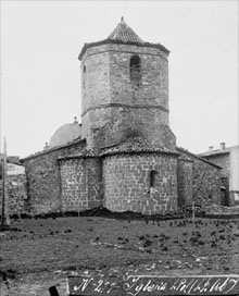 Absis de l'església de Sant Pol, 1899