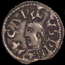 Moneda de Carles el Calb (823-877)