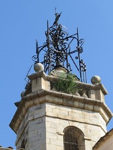 Campanar de l'església de Santa Maria de Sils