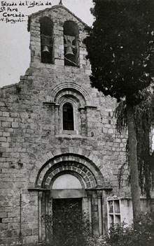 Església de Sant Pere Cercada. 1911-1936