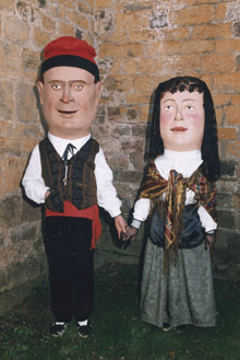 Capgrossos Cosme i Eulàlia de Begudà. 1993