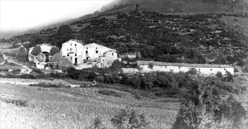 Vista general de Sant Martí de Surroca. 1890-1936