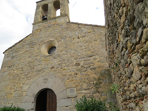 Façana de Sant Tomàs de Fluvià